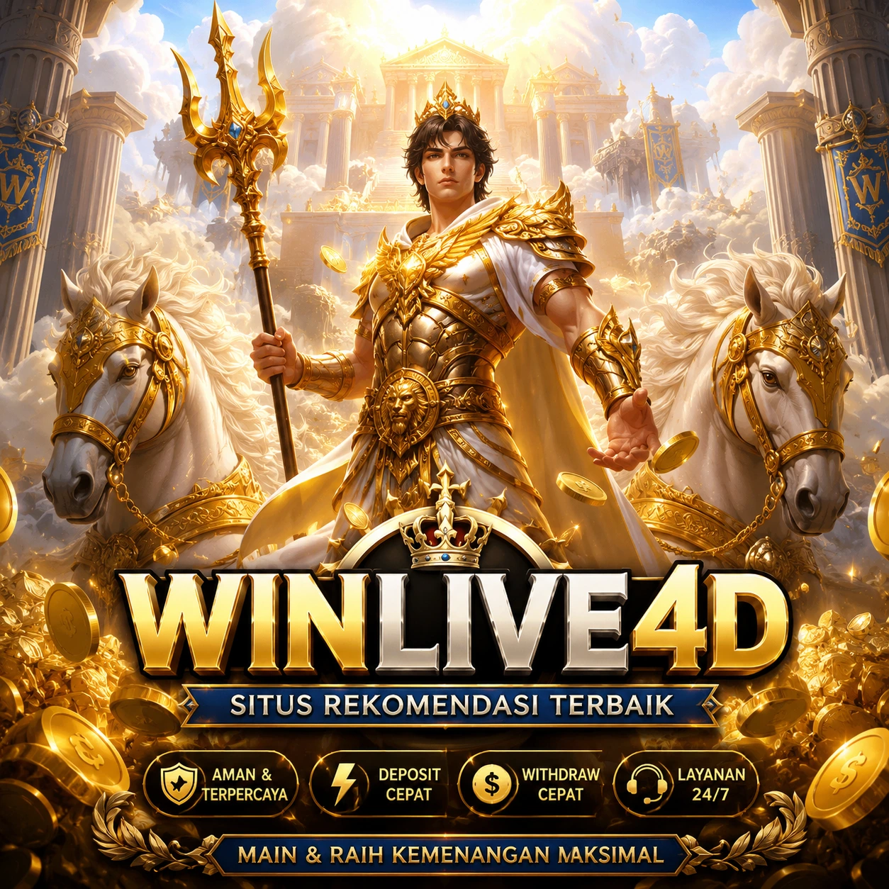 Galeri foto WINLIVE4D > WINLIVE 4D Rekomendasi Terbaik Claim Lucky Spin Game Online di Jakarta